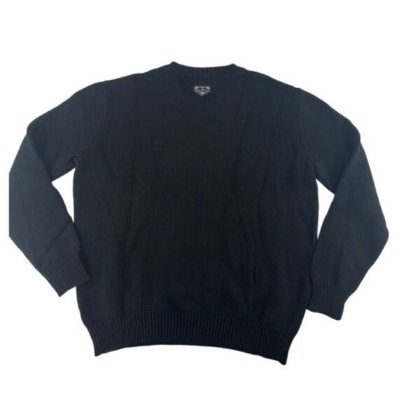 Philipp Plein 1978 Black Round Neck Pullover Sweater  XXL - Picture 9 of 11